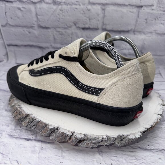 Vans Style 36 Decon SF 721278 Marshmallow Black Shoes Sneakers Sz M 8.5 W 10 - Picture 8 of 13